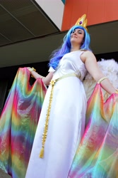 Size: 3456x5184 | Tagged: safe, artist:sailorknightwing, princess celestia, human, cosplay, irl, irl human, photo, solo, tsubasacon