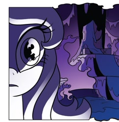 Size: 607x625 | Tagged: safe, idw, princess luna, alicorn, pony, spoiler:comic, nightmare dreamscape, nightmare forces, s1 luna