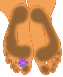 Size: 3334x4068 | Tagged: safe, artist:lilihoof, saffron masala, anthro, dirty feet, feet, fetish, foot fetish, foot focus, leg, masala, mlp foot, my little pony, saffron, saffron masala foot, soles