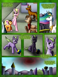 Size: 1500x2000 | Tagged: safe, artist:evil-rick, princess celestia, alicorn, pony, comic:lauren's legacy, comic, female