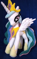 Size: 2000x3167 | Tagged: safe, artist:margodesign-de, princess celestia, irl, photo, plushie, solo