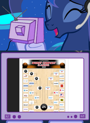 Size: 563x769 | Tagged: safe, princess luna, alicorn, pony, exploitable meme, female, gamer luna, horn, mare, tv meme