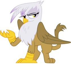 Size: 3622x3287 | Tagged: safe, artist:turbo740, derpibooru import, gilda, griffon, high res, simple background, smug, solo, transparent background, vector