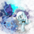 Size: 1500x1500 | Tagged: safe, artist:hoyeechun, princess luna, oc, oc:snowdrop, alicorn, pony, cloud, cloudy, s1 luna, snow, snowflake, tongue out