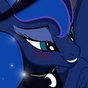 Size: 88x88 | Tagged: safe, artist:da-goddamn-batguy, princess luna, alicorn, pony, bedroom eyes, cropped, lowres, picture for breezies, solo