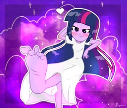 Size: 1280x1091 | Tagged: safe, artist:noreenthedramaqueen, twilight sparkle, better together, equestria girls, i'm on a yacht, base used, feet, fetish, foot fetish, soles, solo, wiggling toes