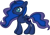 Size: 500x349 | Tagged: safe, artist:sinfullycute, princess luna, alicorn, pony, female, horn, mare, simple background, solo