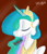 Size: 612x712 | Tagged: safe, artist:benja, princess celestia, alicorn, pony, ask-ask-the-ponies, magic, solo