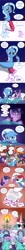 Size: 1174x11944 | Tagged: safe, artist:doublewbrothers, aloe, lotus blossom, lyra heartstrings, princess celestia, princess luna, trixie, twilight sparkle, twilight sparkle (alicorn), alicorn, pony, alternate hairstyle, angry, bed, brushing, camera, comb, comic, contract, crayon, director, drawing, drool, eye bulging, eye contact, eyes closed, female, floppy ears, frown, glare, glowing eyes, gritted teeth, grocer's apostrophe, hoof hold, makeup, mane of fire, mane swap, mare, microphone, mouth hold, nervous, pouting, rapidash, recolor, role reversal, scared, sleeping, smiling, smirk, spa twins, spread wings, sunglasses, sweat, unamused, we don't normally wear clothes, wide eyes, yelling, you had one job