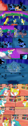 Size: 424x1884 | Tagged: safe, artist:saturnstar14, princess celestia, oc, oc:spell nexus, alicorn, pony, comic:past sins, fanfic:past sins, comic