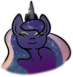 Size: 872x920 | Tagged: safe, artist:zombiecollie, princess luna, alicorn, pony, ask, ask lusty luna, lusty luna, solo, tumblr