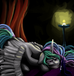 Size: 887x901 | Tagged: safe, artist:fauxsquared, princess celestia, alicorn, pony, crying, implied death, solo