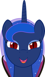 Size: 4079x6906 | Tagged: safe, artist:codename50, princess luna, alicorn, pony, undead, vampire, vampony, absurd resolution, simple background, solo