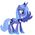 Size: 2000x2000 | Tagged: safe, artist:theodoresfan, princess luna, alicorn, pony, s1 luna, simple background, solo, transparent background, vector