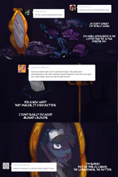 Size: 1021x1533 | Tagged: safe, artist:herny, donut joe, princess luna, alicorn, pony, luna-afterdark, solo, tumblr