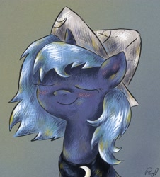 Size: 3736x4126 | Tagged: safe, artist:pponyoo, princess luna, alicorn, pony, cartographer's cap, filly, hat, moonstuck, solo, woona