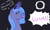 Size: 640x380 | Tagged: safe, artist:fairiedragon999, princess luna, alicorn, pony, crying, eclipse, happy, laughing, prank, s1 luna, solar eclipse, solo, tears of laughter, trolluna