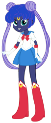 Size: 2800x6720 | Tagged: safe, artist:beavernator, edit, princess luna, equestria girls, sailor moon, simple background, solo