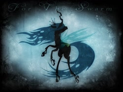 Size: 1369x1024 | Tagged: safe, artist:emkay-mlp, queen chrysalis, changeling, changeling queen, female, solo