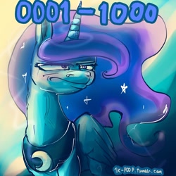 Size: 1280x1280 | Tagged: safe, artist:alumx, princess luna, alicorn, pony, female, horn, hornboner, mare, solo