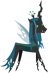 Size: 3259x4955 | Tagged: safe, artist:filiecs, queen chrysalis, changeling, changeling queen, cute, cutealis, female, pointy ponies, simple background, transparent background, vector