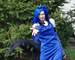 Size: 1005x808 | Tagged: safe, princess luna, human, cosplay, irl, irl human, photo, solo