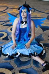 Size: 800x1200 | Tagged: safe, artist:vaporapture, princess luna, human, cosplay, irl, irl human, photo, solo