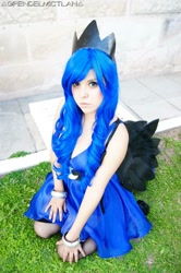 Size: 638x960 | Tagged: safe, artist:chiipichan, princess luna, human, cosplay, irl, irl human, photo, solo