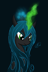 Size: 1000x1500 | Tagged: safe, artist:ppdraw, queen chrysalis, changeling, changeling queen, female