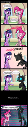 Size: 1040x4720 | Tagged: safe, artist:subjectnumber2394, pinkie pie, queen chrysalis, twilight sparkle, changeling, changeling queen, earth pony, pony, comic, doomie, female