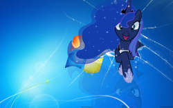 Size: 1920x1200 | Tagged: safe, artist:lunarcakez, princess luna, alicorn, pony, fourth wall, solo, wallpaper