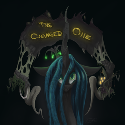 Size: 1280x1280 | Tagged: safe, artist:tattertailart, queen chrysalis, changeling, changeling queen, female