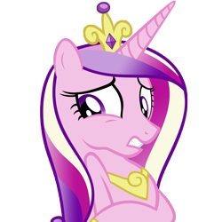 Size: 6000x6000 | Tagged: safe, artist:lazypixel, princess cadance, queen chrysalis, alicorn, changeling, changeling queen, pony, a canterlot wedding, absurd resolution, fake cadance, simple background, solo, transparent background, unsure, vector