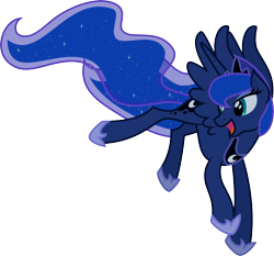 Size: 9297x8674 | Tagged: safe, artist:xxluv-bug004xx, princess luna, alicorn, pony, absurd resolution, simple background, solo, transparent background, vector