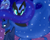 Size: 1024x819 | Tagged: safe, artist:chibimlp-lover, nightmare moon, princess luna, alicorn, pony, crying, ethereal mane, floppy ears, profile, s1 luna, starry mane, triality