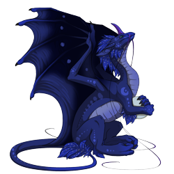 Size: 750x750 | Tagged: safe, artist:giratina3456, princess luna, dragon, dragoness, dragonified, female, flight rising, lunadragon, solo, species swap