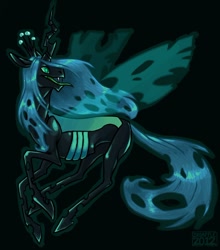 Size: 980x1115 | Tagged: safe, artist:skdaffle, queen chrysalis, changeling, changeling queen, female, solo