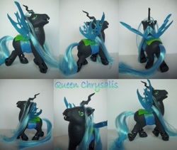 Size: 1024x866 | Tagged: safe, artist:berrymouse, queen chrysalis, changeling, changeling queen, g1, custom, irl, photo, solo, toy