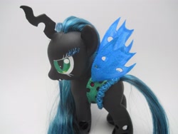 Size: 4320x3240 | Tagged: safe, artist:tiellanicole, queen chrysalis, changeling, changeling queen, clothes, corset, custom, fashion style, irl, photo, solo, toy