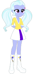 Size: 251x562 | Tagged: safe, artist:cleofine123, sugarcoat, equestria girls, friendship games, alternate universe, simple background, solo, transparent background