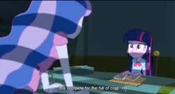 Size: 1565x845 | Tagged: safe, screencap, princess luna, twilight sparkle, vice principal luna, equestria girls, equestria girls (movie), luna's office, meme, youtube caption, youtube link