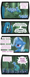 Size: 1020x2640 | Tagged: safe, artist:php13, queen chrysalis, trixie, changeling, changeling queen, ask, askchrysalis, tumblr