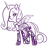 Size: 450x450 | Tagged: safe, artist:mt, princess cadance, queen chrysalis, alicorn, changeling, changeling queen, pony, clothes, costume, lingerie, monochrome, plot, solo, stockings
