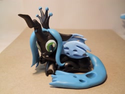 Size: 4320x3240 | Tagged: safe, artist:earthenpony, queen chrysalis, changeling, changeling queen, irl, photo, sculpture, solo