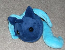 Size: 800x607 | Tagged: safe, artist:bladespark, princess luna, blob, irl, photo, plushie, solo