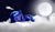 Size: 985x581 | Tagged: safe, artist:marshmellowcannibal, artist:moonsharddragon, princess luna, alicorn, pony, cloud, cloudy, cute, filly, moon, s1 luna, sleeping, solo, woona