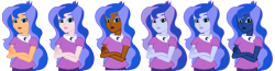 Size: 2032x525 | Tagged: safe, artist:odiz, color edit, edit, princess luna, vice principal luna, equestria girls, recolor, simple background, solo