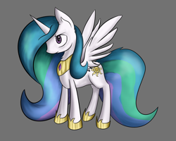 Size: 5000x4000 | Tagged: safe, artist:php64, princess celestia, alicorn, pony, gray background, simple background, solo