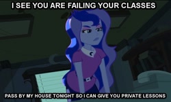 Size: 800x480 | Tagged: safe, edit, edited screencap, screencap, princess luna, vice principal luna, equestria girls, equestria girls (movie), luna's office, solo