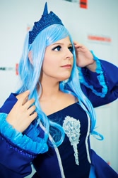 Size: 1367x2048 | Tagged: safe, artist:marikasan, princess luna, human, cosplay, irl, irl human, photo, solo